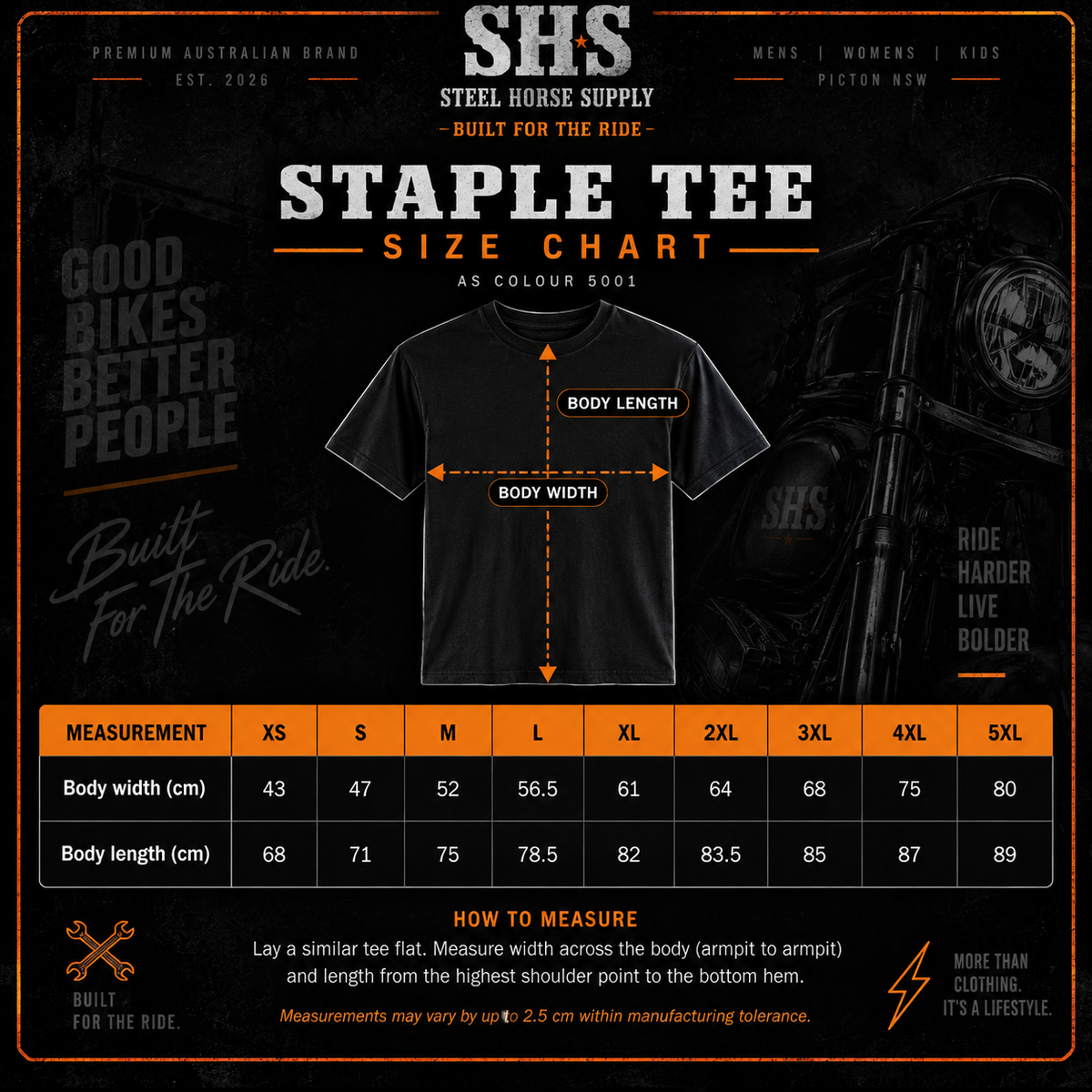 SHS Staple Tee - White
