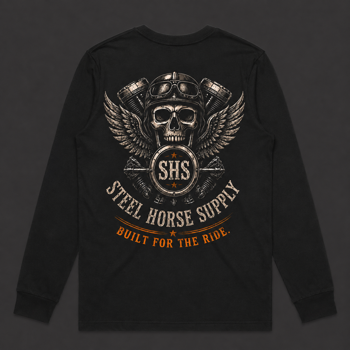 Long Sleeve Tee – Black
