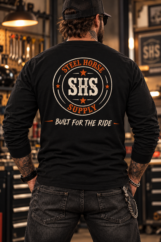 Long Sleeve Tee – Black