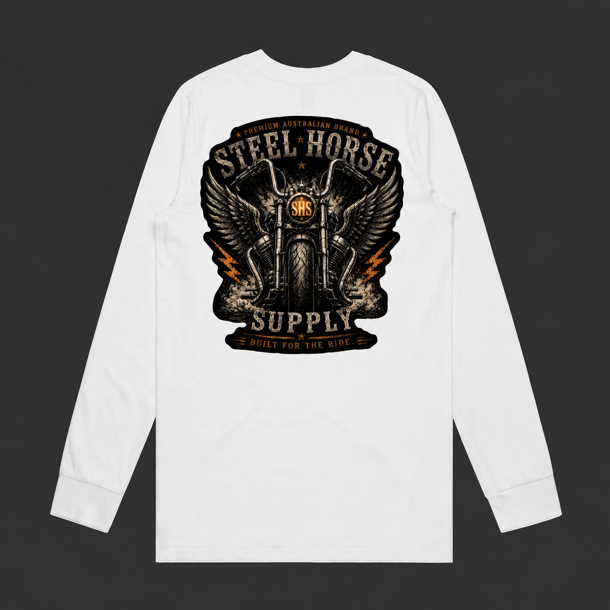 Long Sleeve Tee – White