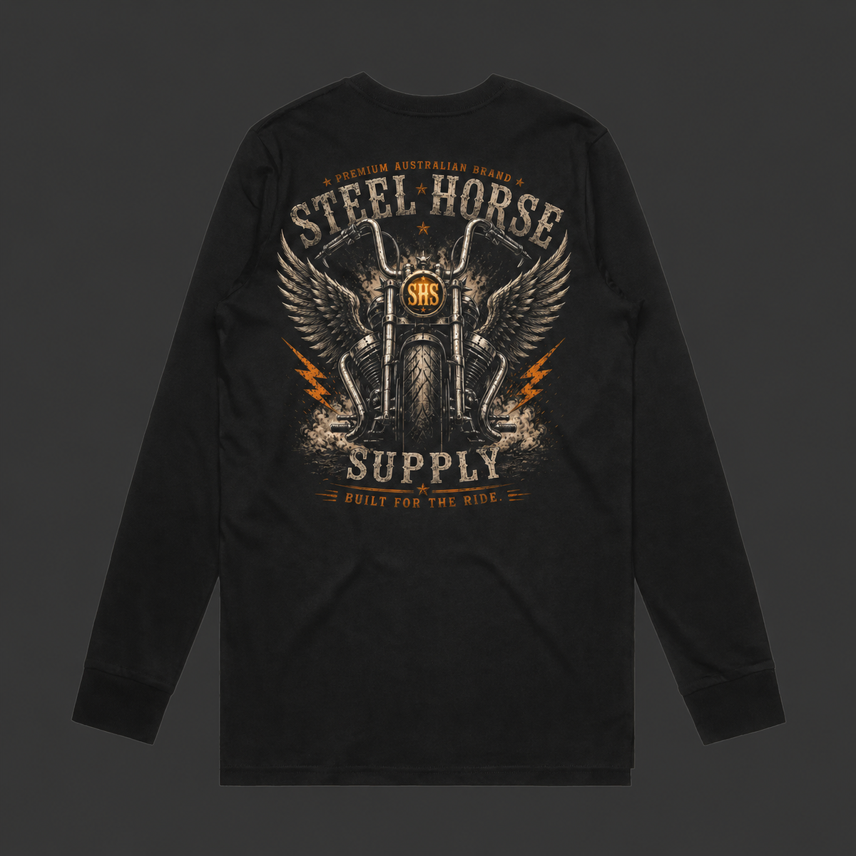 Long Sleeve Tee – Black