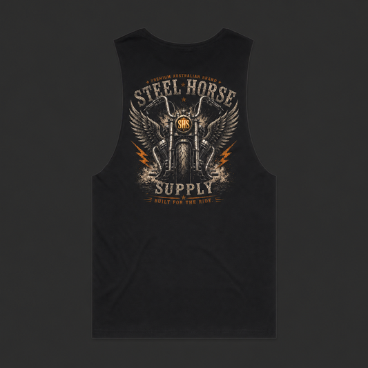 Men’s Singlet – Black