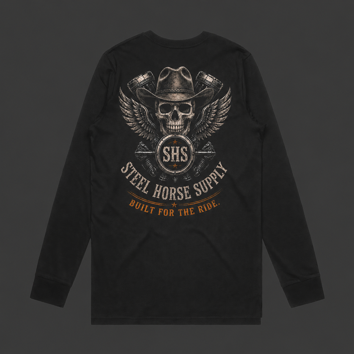 Long Sleeve Tee – Black