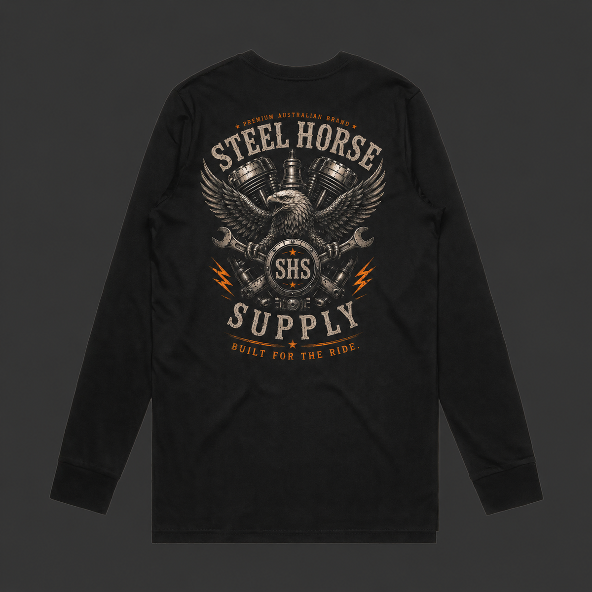 Long Sleeve Tee – Black