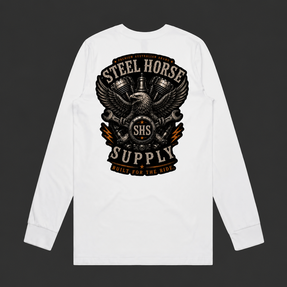 Long Sleeve Tee – White