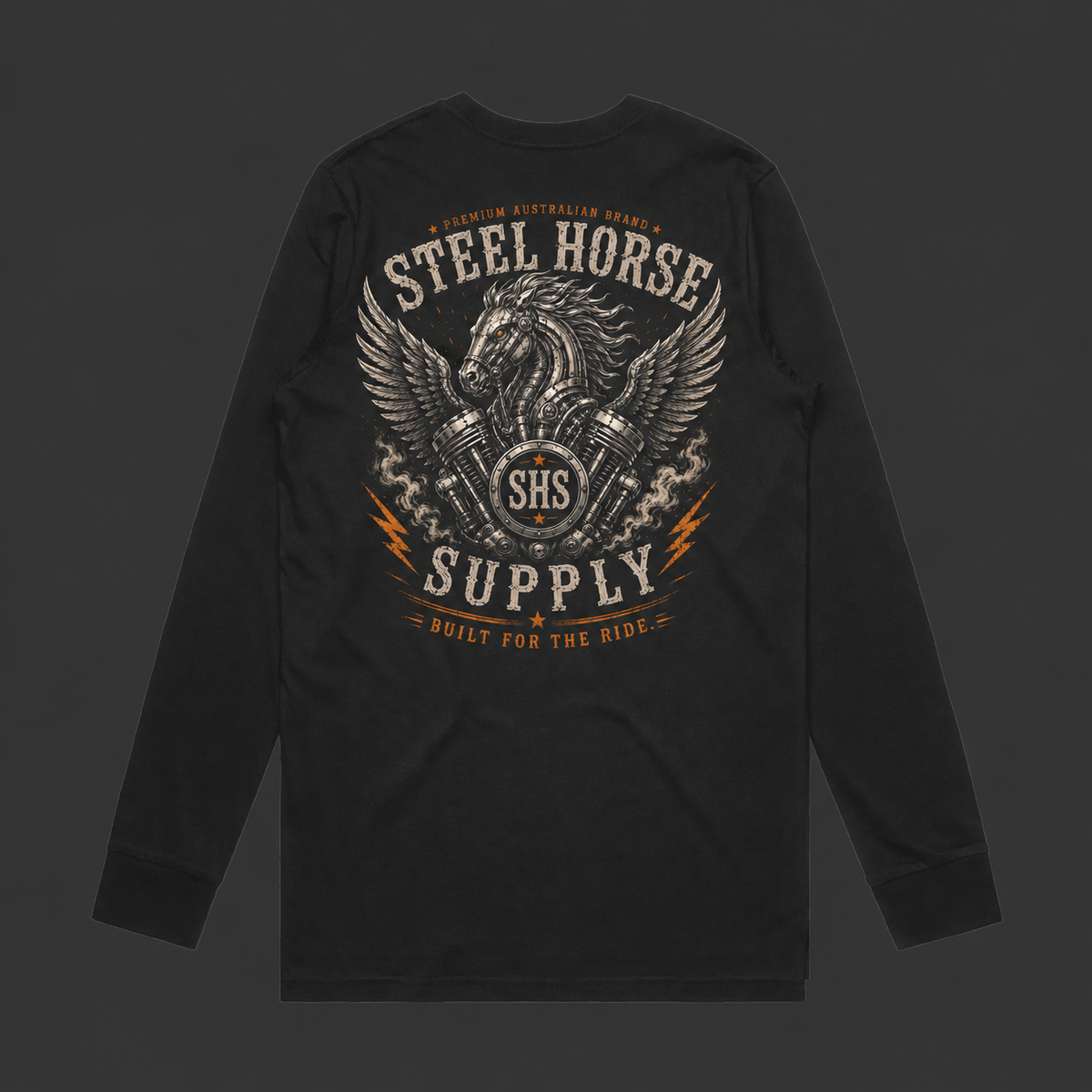 Long Sleeve Tee – Black