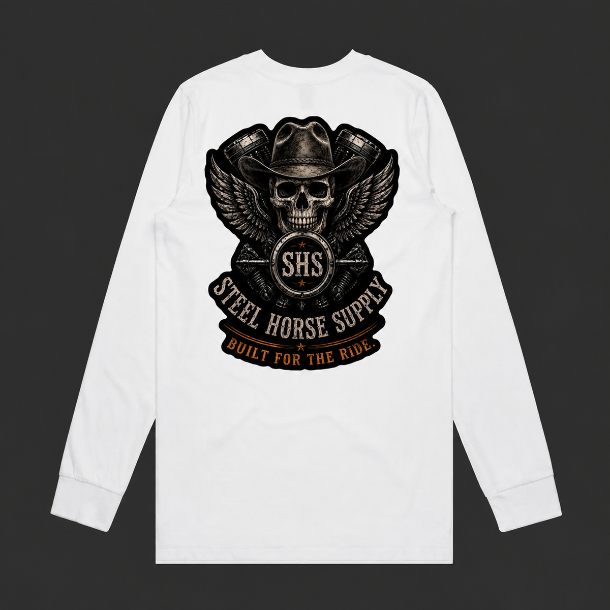Long Sleeve Tee – White