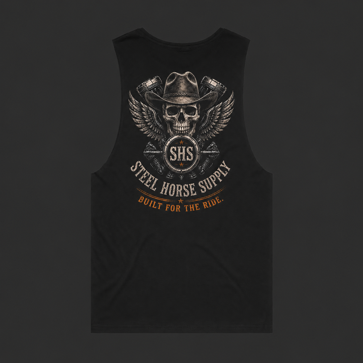 Men’s Singlet – Black