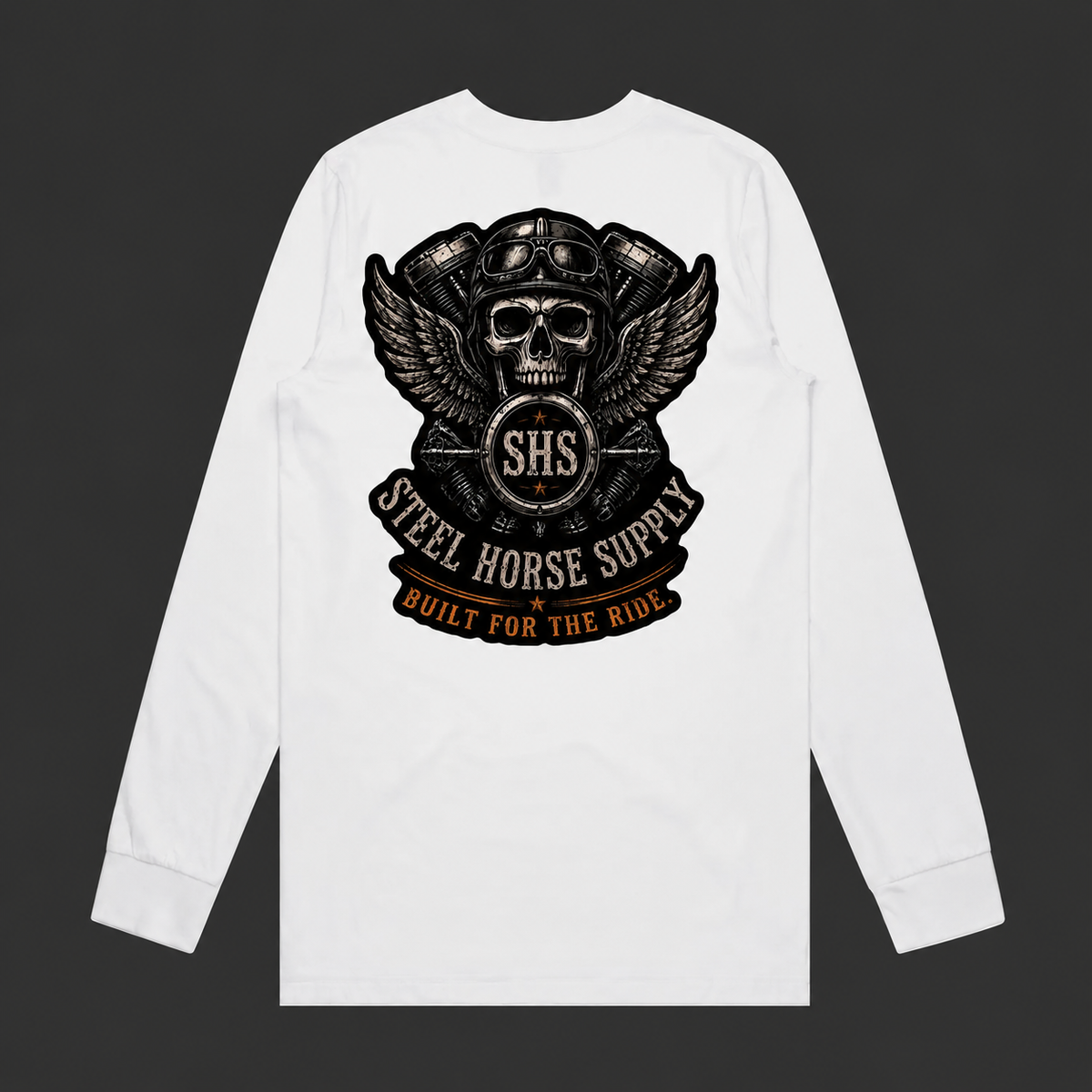 Long Sleeve Tee – White
