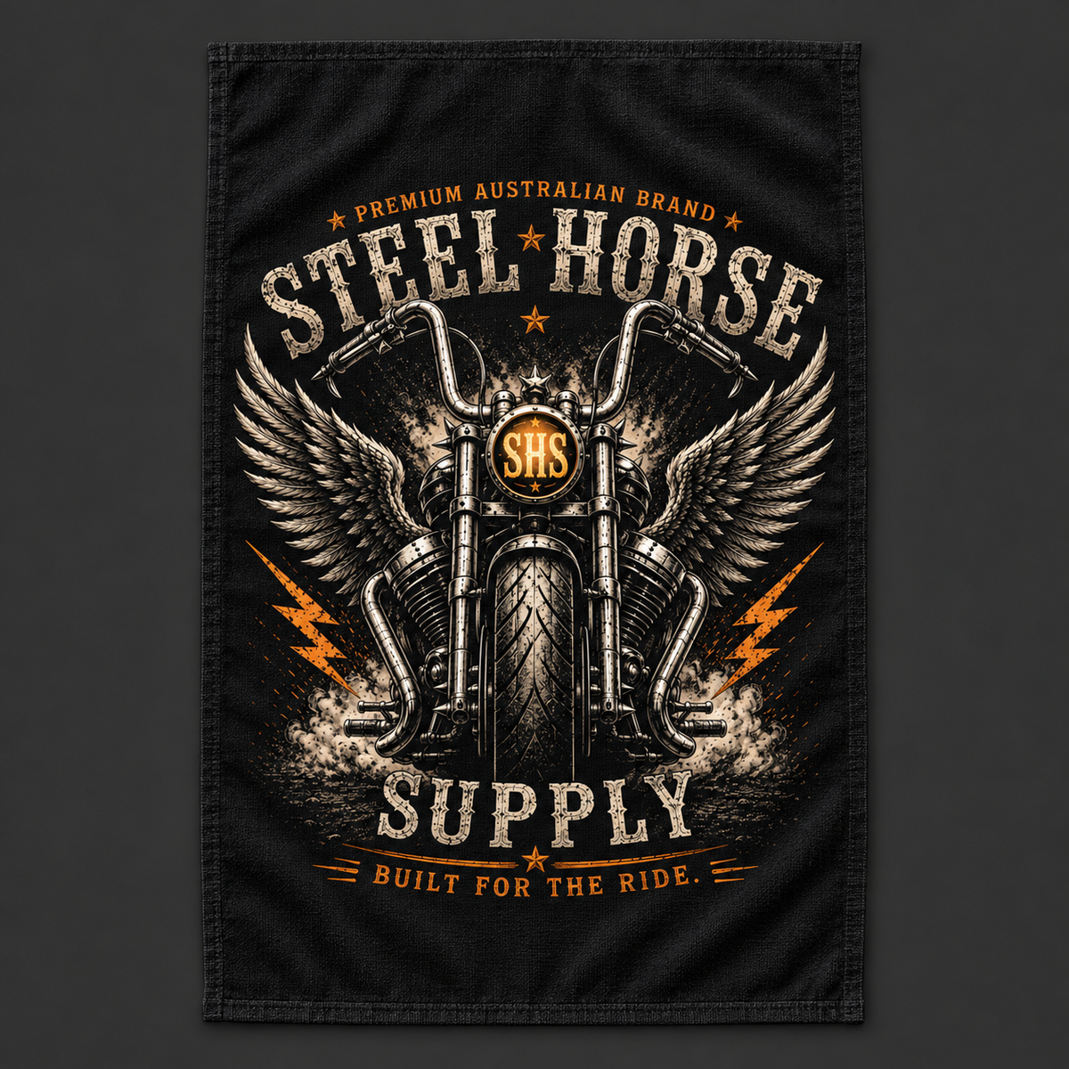 Garage Towel – Black