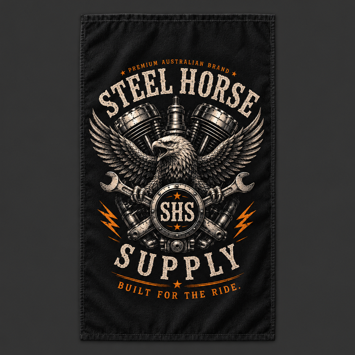 Garage Towel – Black
