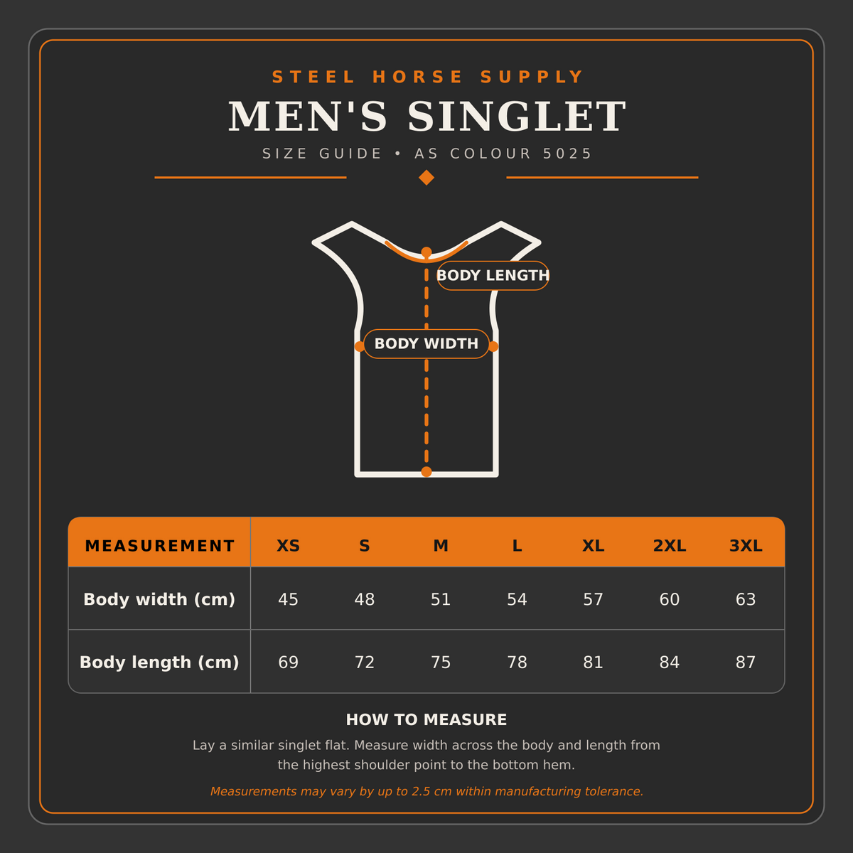 Men’s Singlet – White