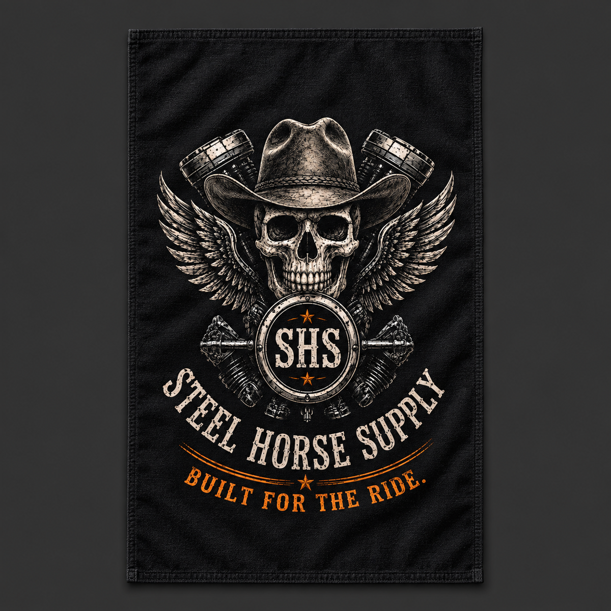 Garage Towel – Black