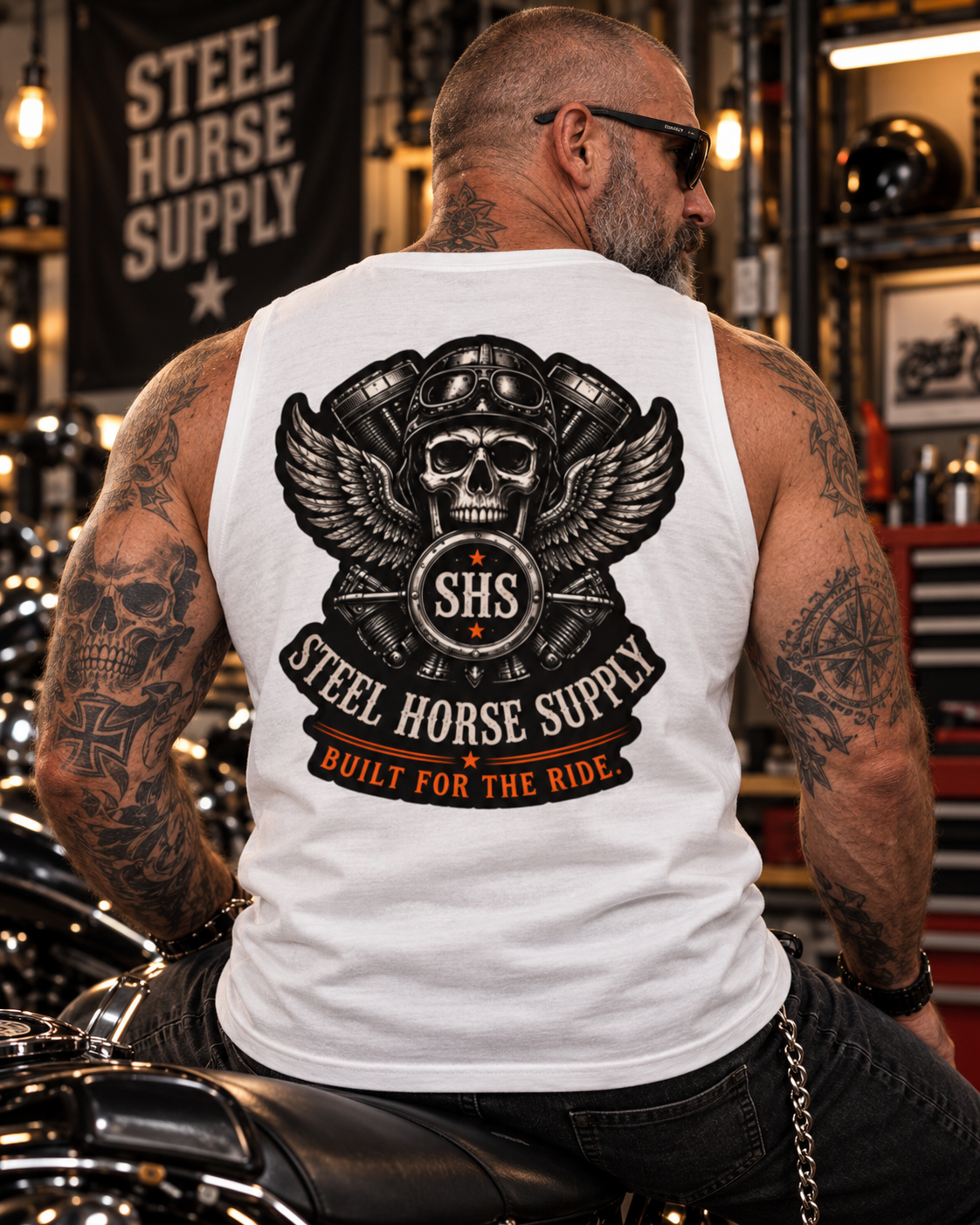 Men’s Singlet – White