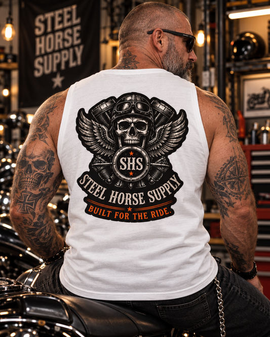Men’s Singlet – White